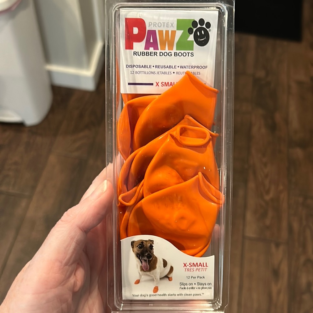 Rubber dog boots